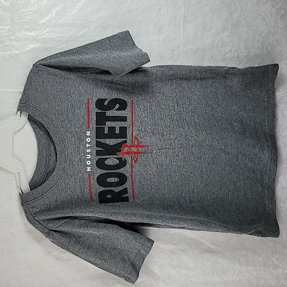 NBA Houston Rockets Graphic T Shirt Size 5T Grey - Picture 1 of 8